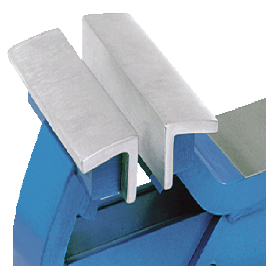 Aluminum vise jaws 125 mm