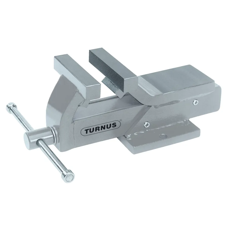 (image for) All-steel vise with jaw spread, 22 mm jaw height, up to 120 mm