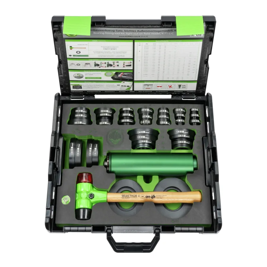 Ball Bearing Installation Kits - Lightweight Job Site Model for