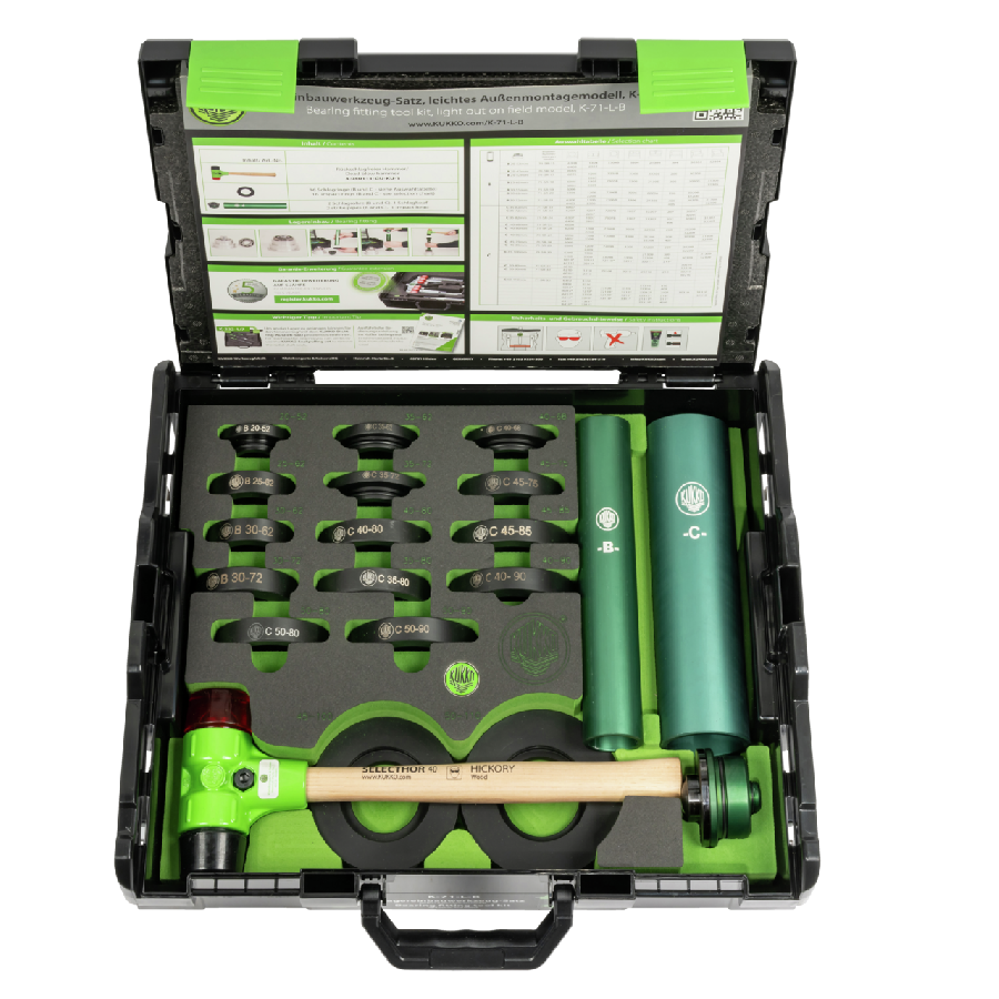 Ball Bearing Installation Kits - Lightweight Job Site Model for