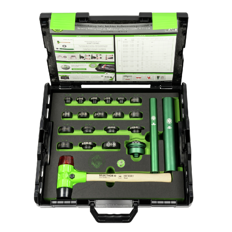 Ball Bearing Installation Kit - Lightweight Job Site Model for S