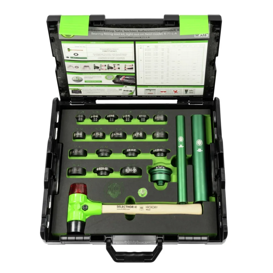 Ball Bearing Installation Kit - Lightweight Job Site Model for S
