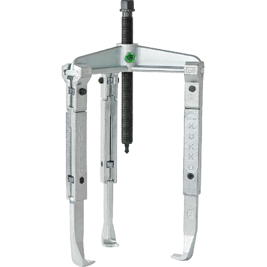 3-jaw universal puller, up to 200 mm spread, 300 mm reach with e