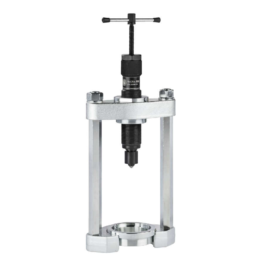 Universal press frame for silent bushings with 20 t press