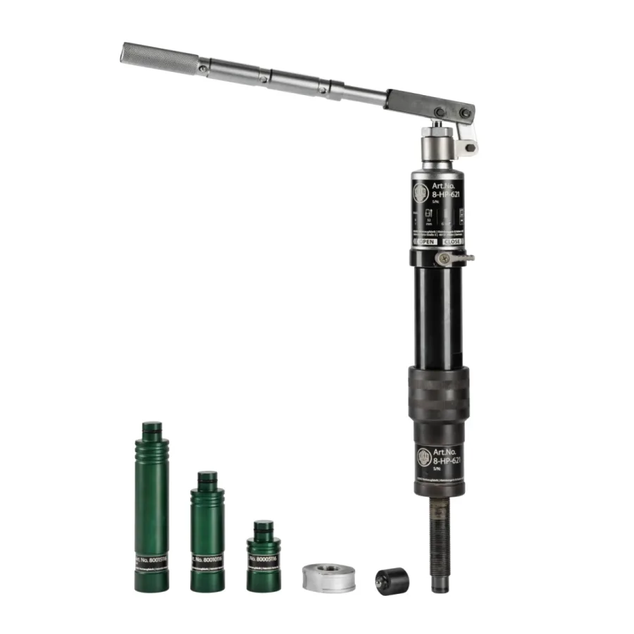 (image for) Hydraulic spindle with hand lever operation, up to 20 t tension