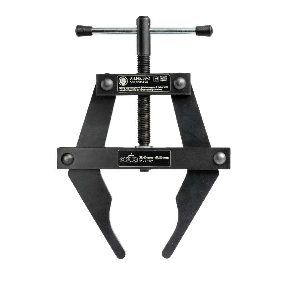 Clamp with a spread of 25,4 mm - 63,5 mm