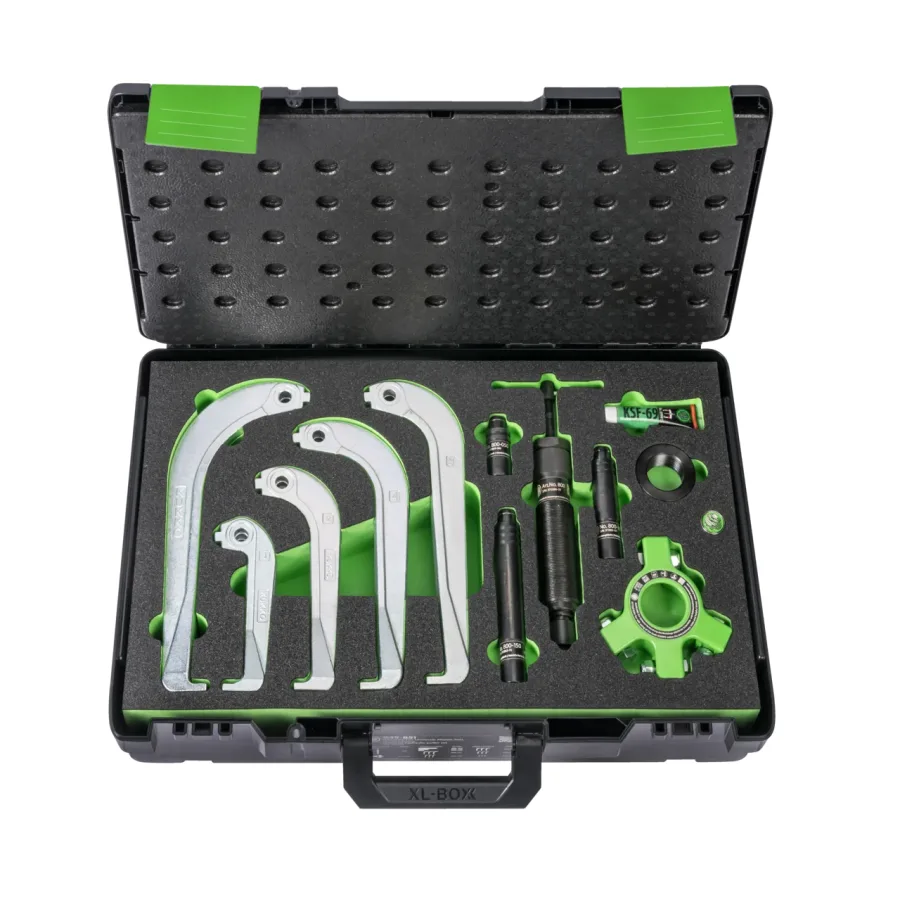(image for) Hydraulic "10 Puller" Set 50-250 x 250 mm / 10 ton with self-cen