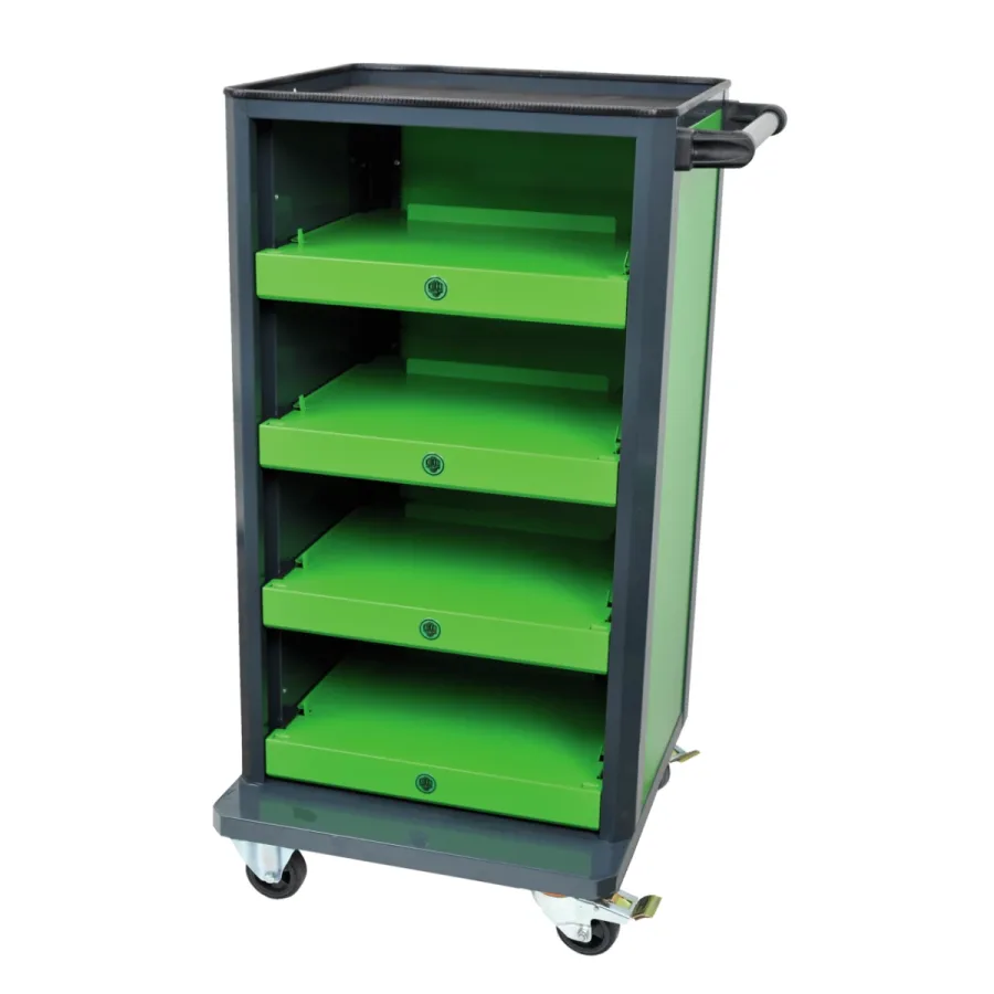 Empty workshop trolley KUKKO-Cube with 4 compartments (image for) Empty workshop trolley KUKKO-Cube with 4 compartments