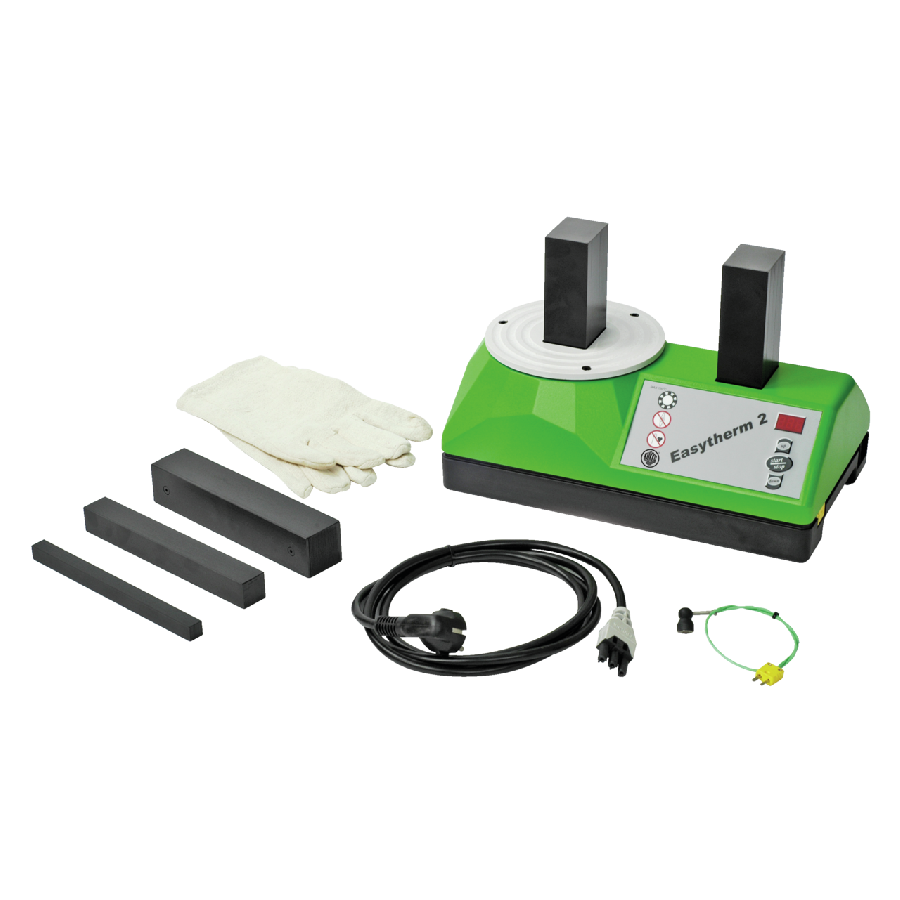 Universal, mobile heating device for ball bearing with inner dia