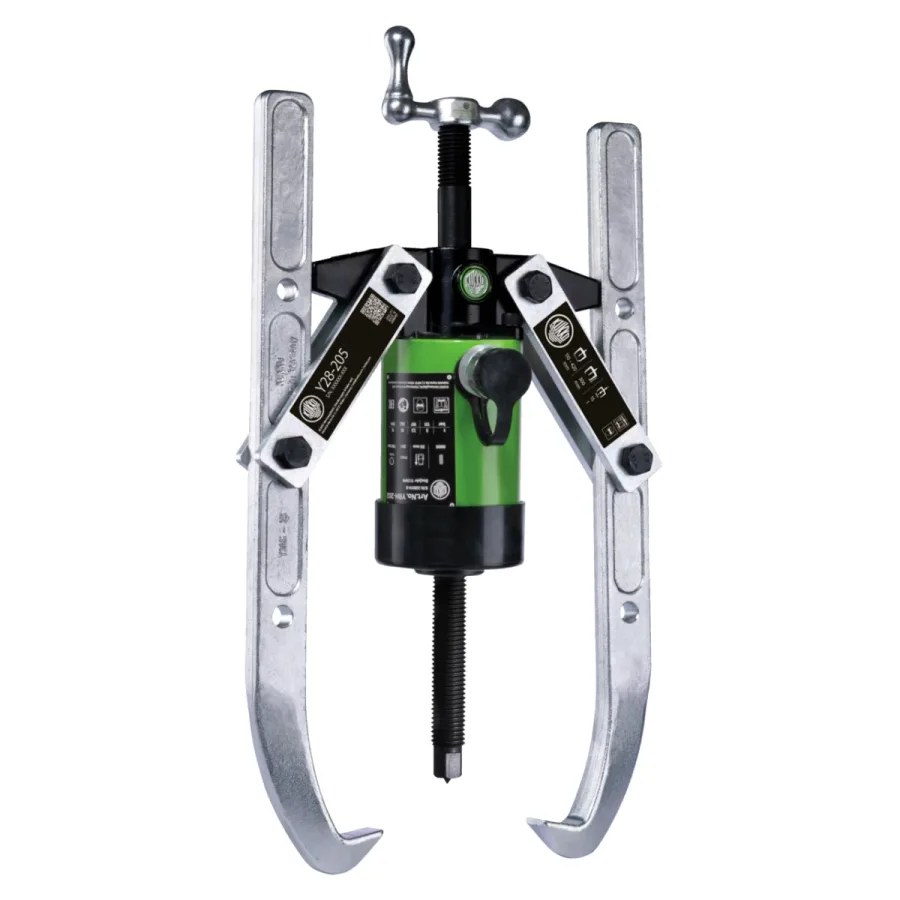 Hydraulic, 2-arm puller with adjustable clamping depth and hydra (image for) Hydraulic, 2-arm puller with adjustable clamping depth and hydra