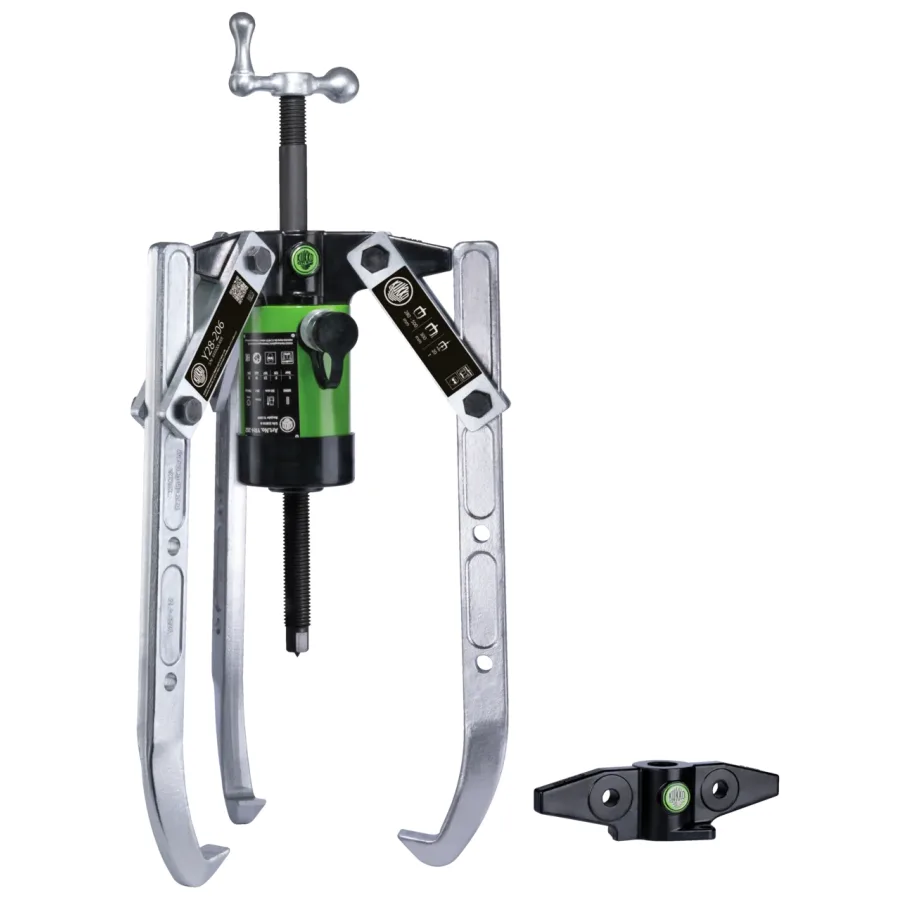 Hydraulic, 2- and 3-arm pullers with adjustable clamping depth a (image for) Hydraulic, 2- and 3-arm pullers with adjustable clamping depth a