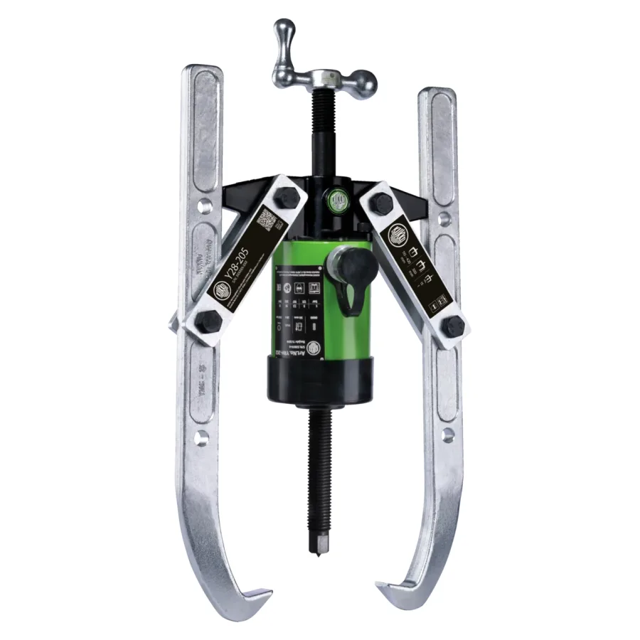 Hydraulic, 2-arm puller with adjustable clamping depth and hydra (image for) Hydraulic, 2-arm puller with adjustable clamping depth and hydra