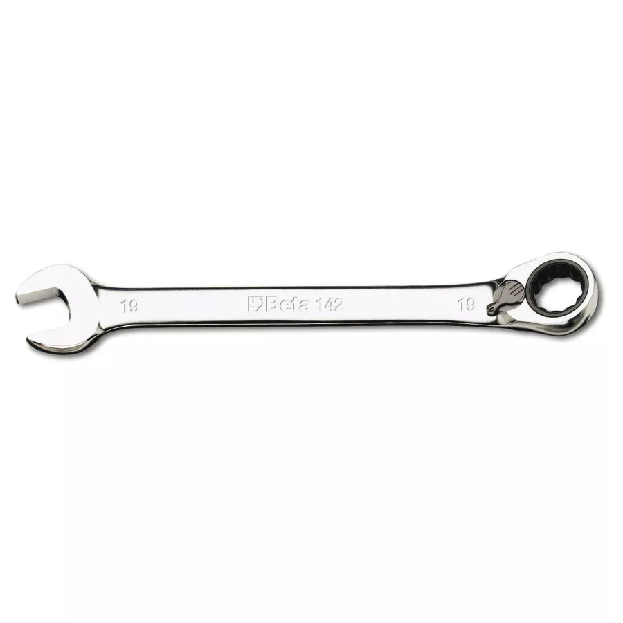 Beta 142 Series 12-Point Reversible Ratcheting Combination Wrenc Beta 142 Series 12-Point Reversible Ratcheting Combination Wrenc