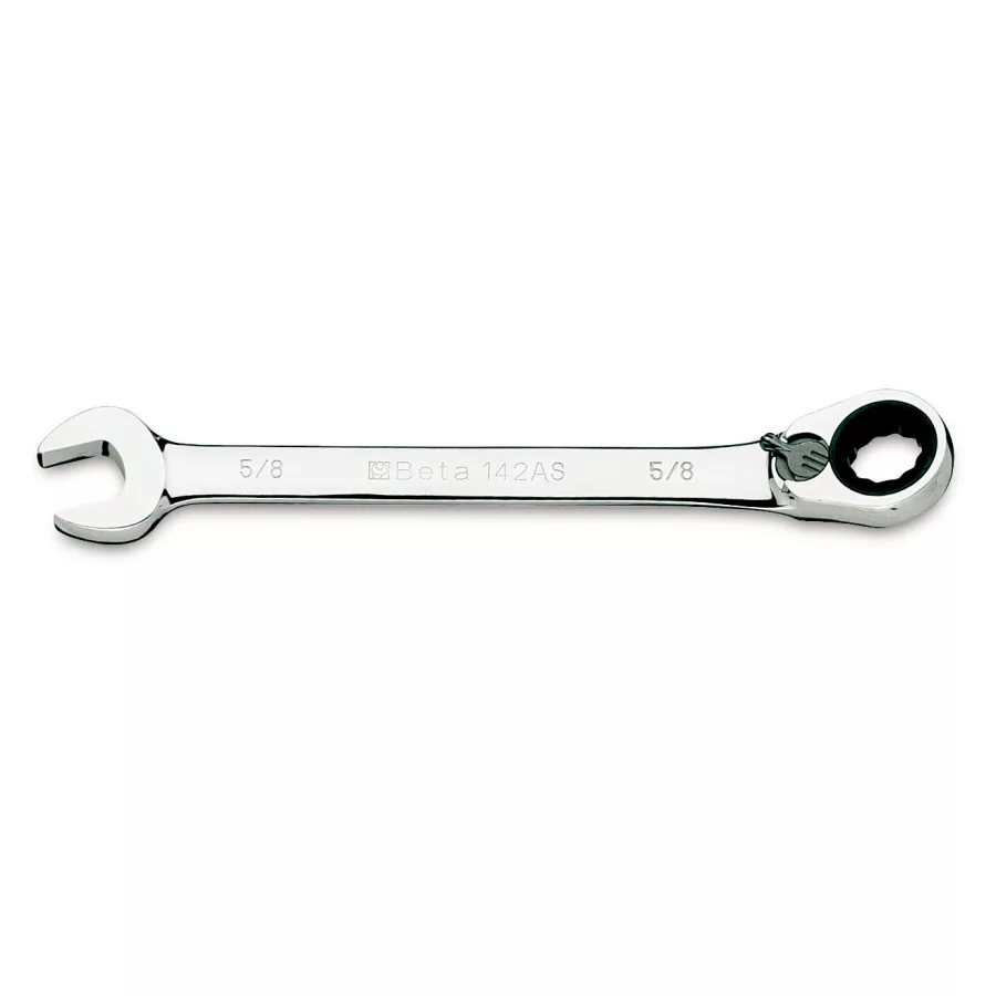 Beta 142 Series 12-Point Reversible Ratcheting Combination Wrenc Beta 142 Series 12-Point Reversible Ratcheting Combination Wrenc