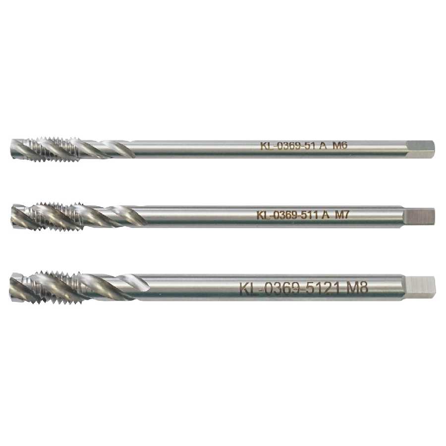 Set of Taps, M6-M8