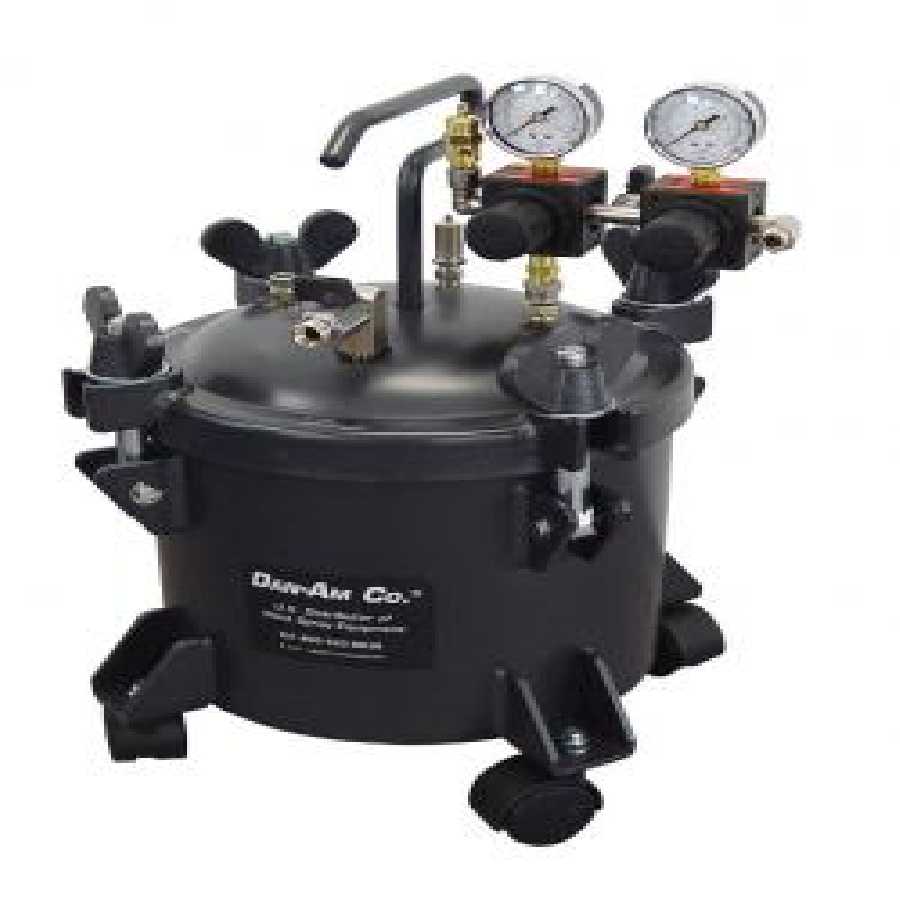 PRESSURE TANK 2.5 GAL 10 LTR DBL REG