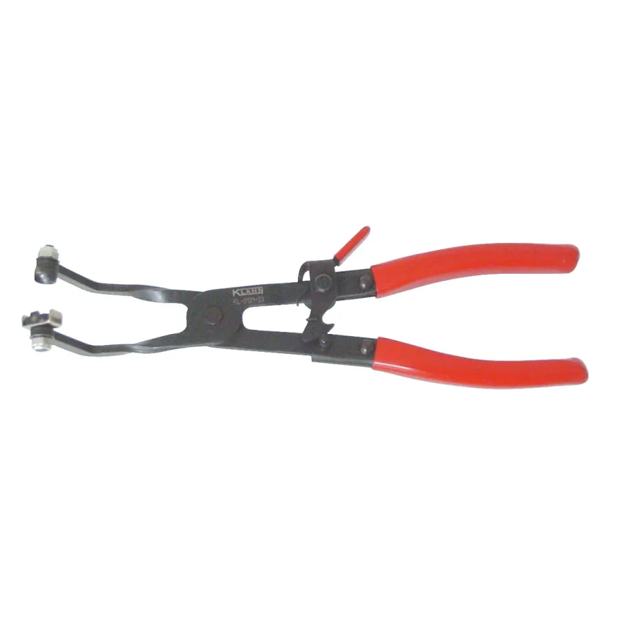 (image for) Hose Clip Pliers, with Ratchet Locking Mechanism, Angled 110?