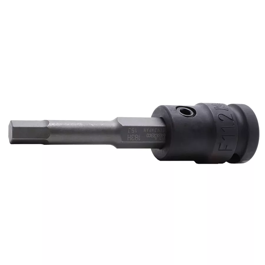 Ko-ken USA 14134M.98-14 1/2 Sq. Dr. Bit Socket 14mm Hex Leng (image for) Ko-ken USA 14134M.98-14 1/2 Sq. Dr. Bit Socket 14mm Hex Leng