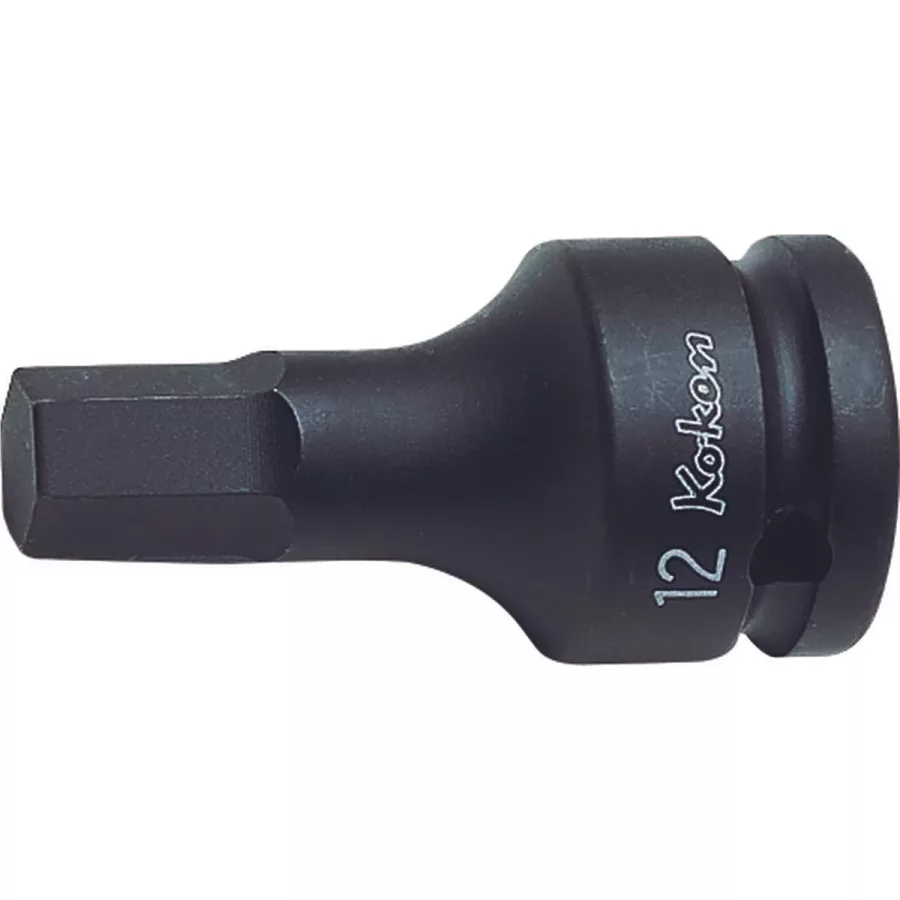 Ko-ken USA 14012M.60-8 1/2 Sq. Dr. Bit Socket 8mm Hex Length (image for) Ko-ken USA 14012M.60-8 1/2 Sq. Dr. Bit Socket 8mm Hex Length