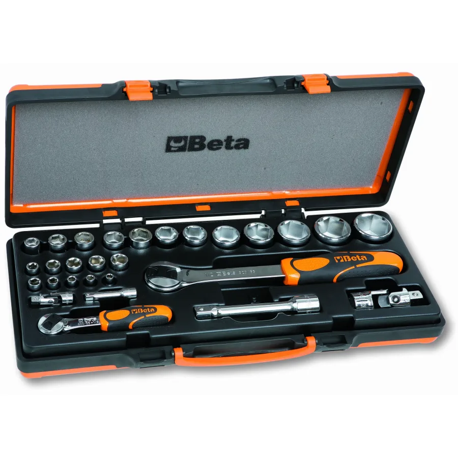(image for) Beta 902A/C22 Set of 22 Hex Sockets and 6 Accessories in Metal S