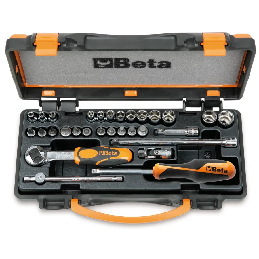 (image for) Beta 900MC/C24 30 Piece Socket and Accessories Mechanics Tools S