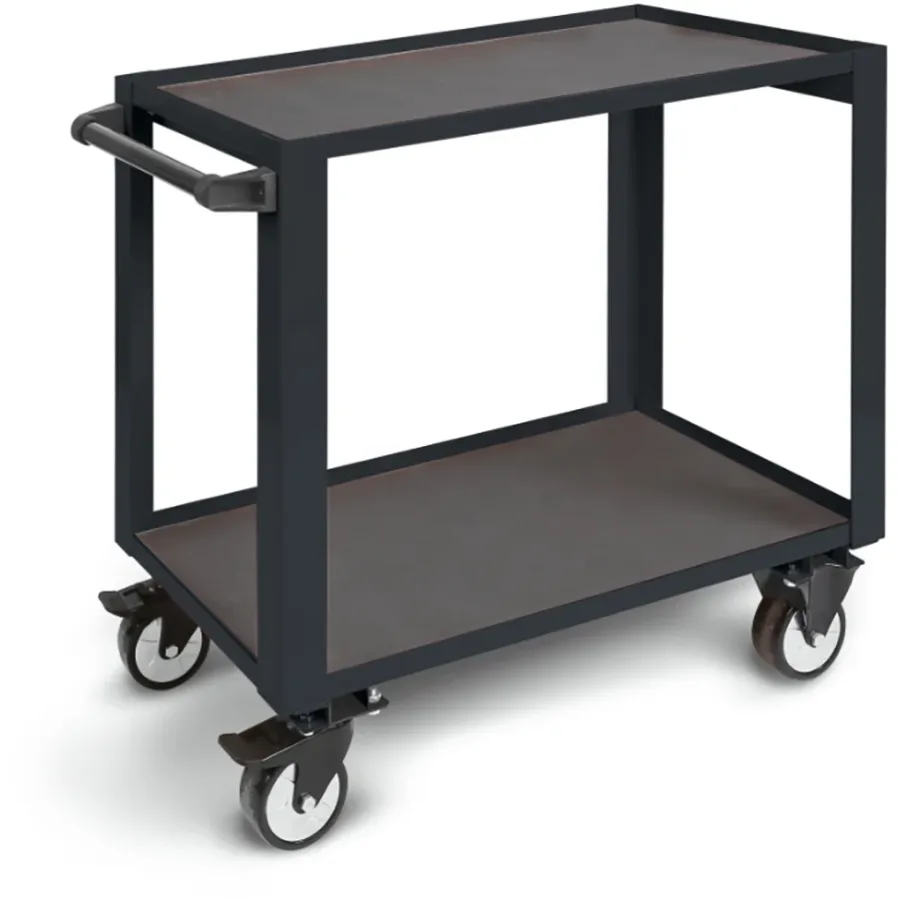 Beta CP51 G Heavy Duty Rolling Tool Cart, Grey, 5" Castors, 2 fi