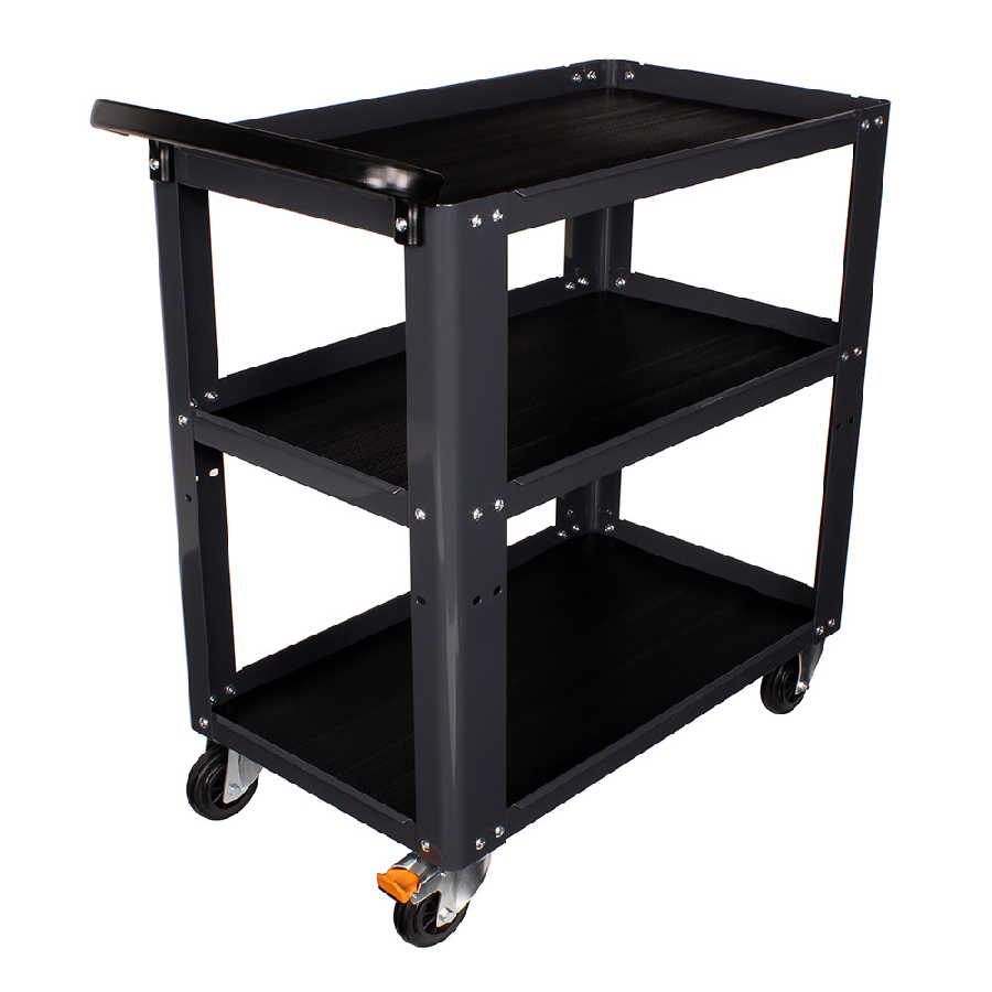Beta C51 Easy Trolley 3-Shelf Shop Cart, Grey