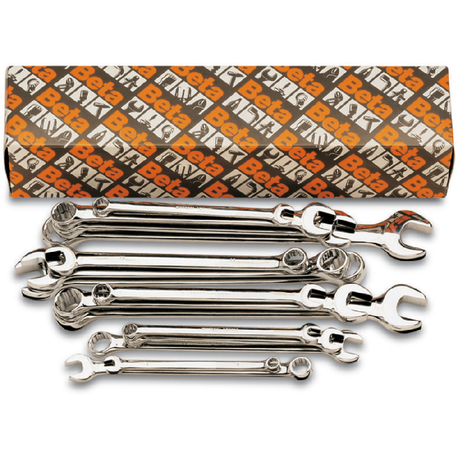 Beta 42LMP Metric Set of 14, 8-22mm, 12 Point 15? Offset Combina