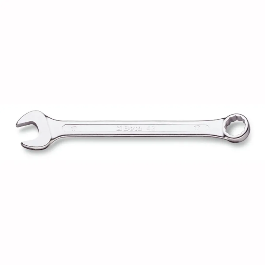 (image for) Beta 42AS 1 1/8" 15? Offset Combination Wrench, Chrome-plated