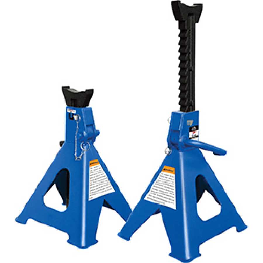 6-Ton Double Lock Ratchet Style Jack Stands