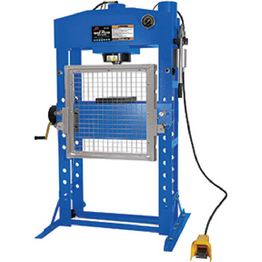 75-TON SHOP PRESS WITH GUARD