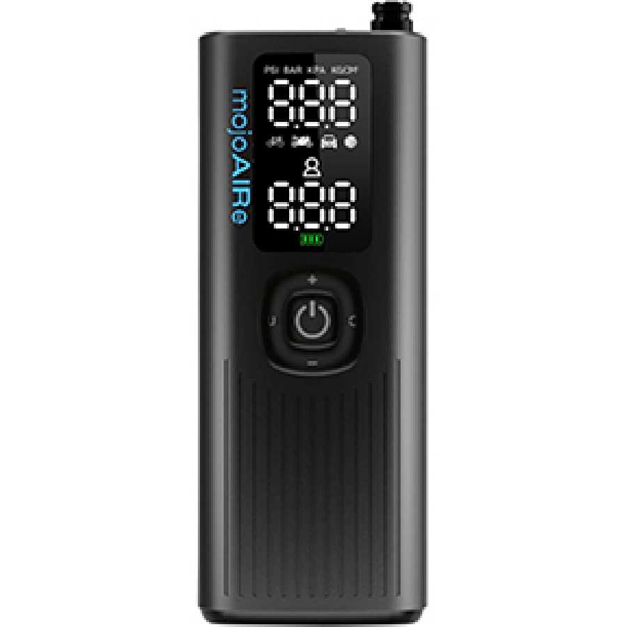 MojoAIRe Portable Tire Inflator 120 PSI/2000 MAH B...