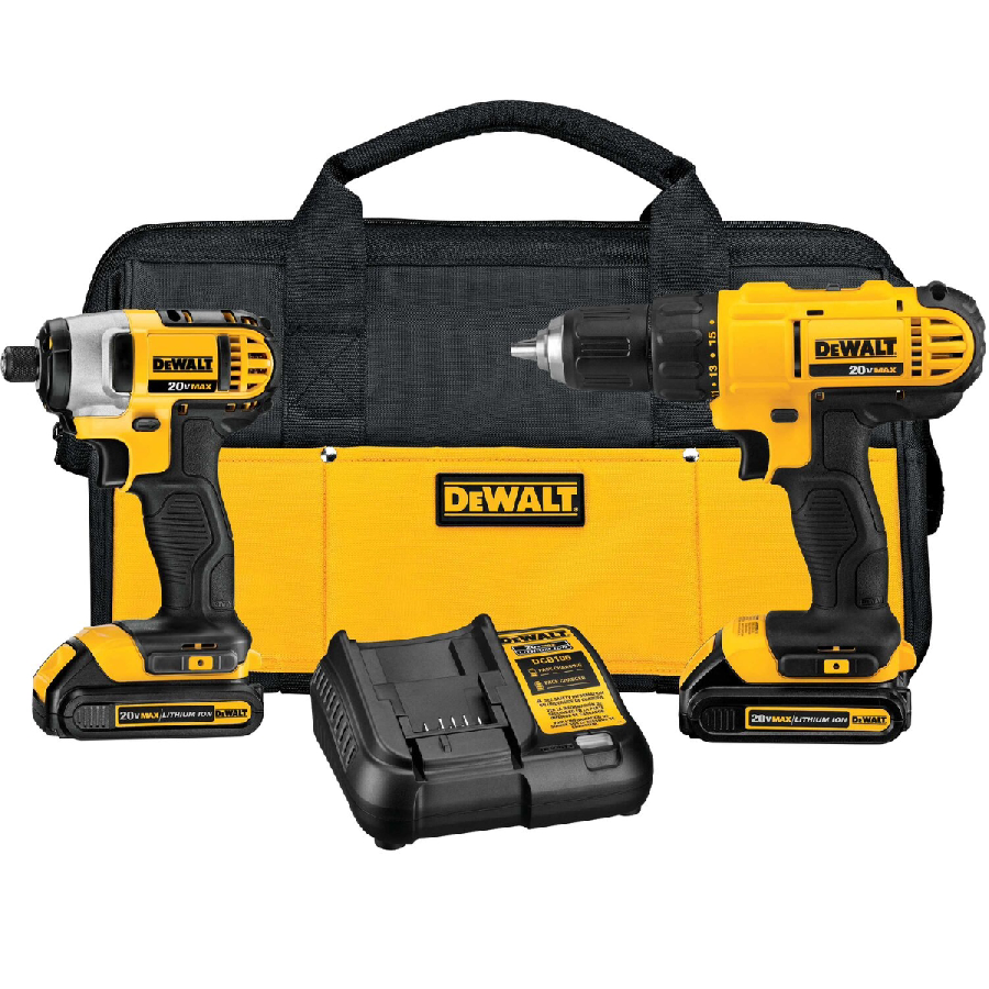 DeWalt 20V Drill Driver/Impact Driver Combo Kit