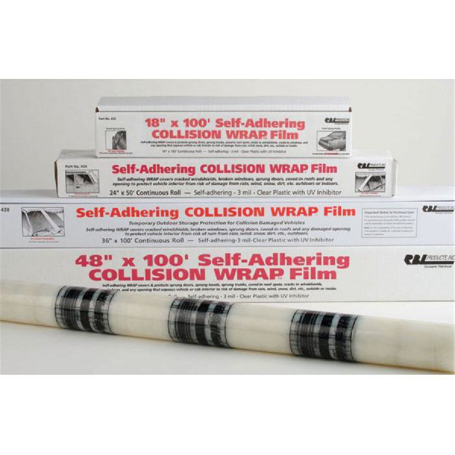 RBL Products 433 Continuous Roll Self-Adhering Collision Wrap Fi