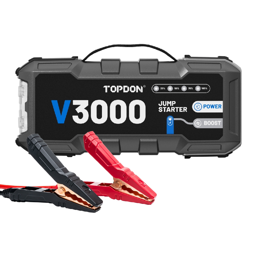 Topdon V3000 - 3000A 12V Heavy Duty Lithium Ion Ba...