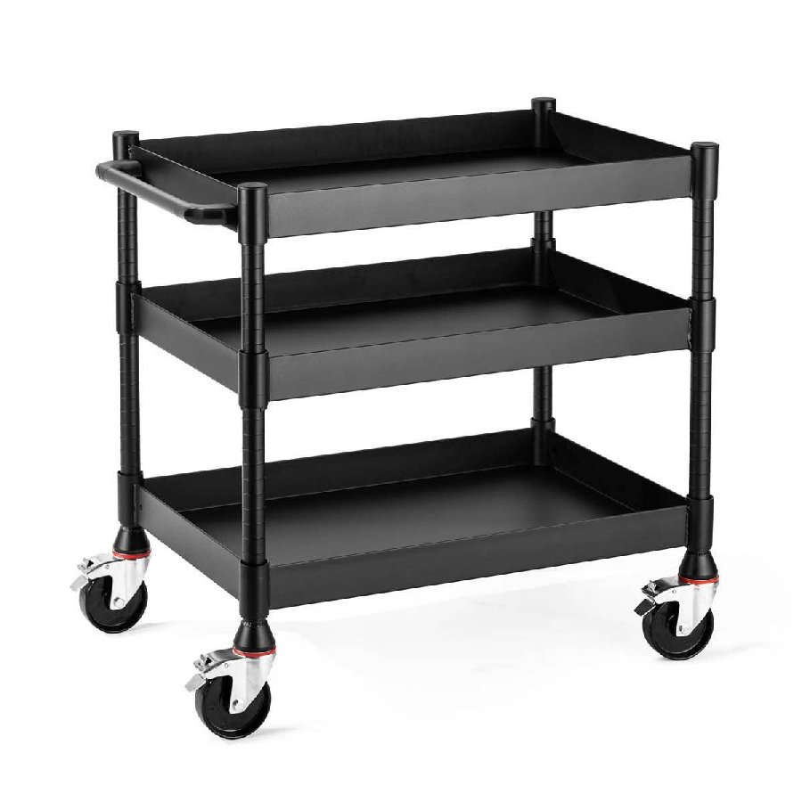 Luxor MightyHaul 24 Inch Heavy Duty 3 Shelf Utilit...