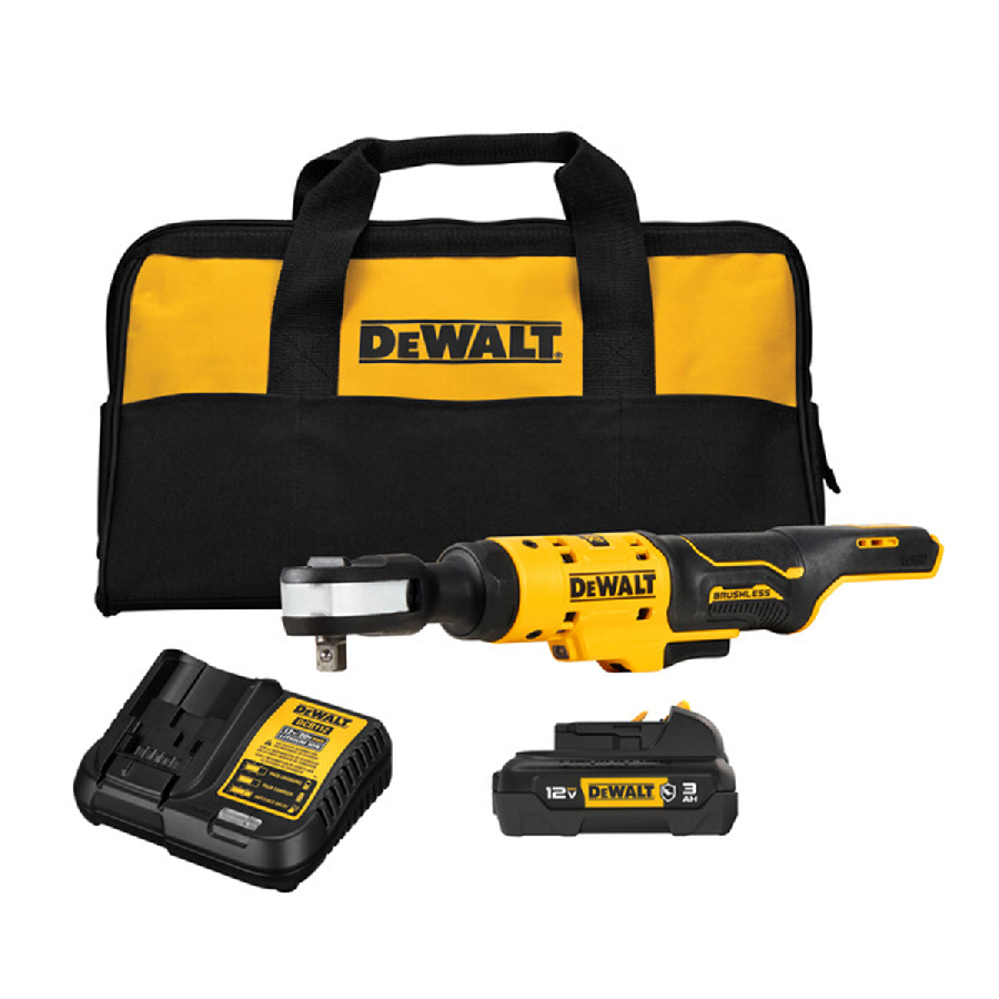 DeWalt 12V 3/8In Bl Compact Ratchet Kit