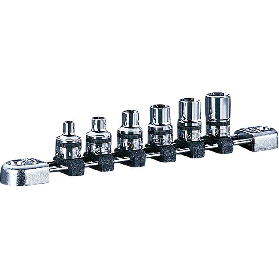 Socket Set 3/8" Drive Torx E-Type 5 pc