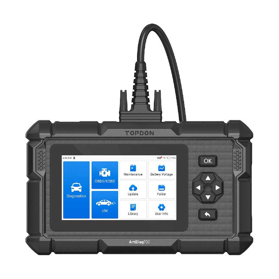 ArtiDiag700 5" Scan Tool - All Systems Scan, 15 Service Function