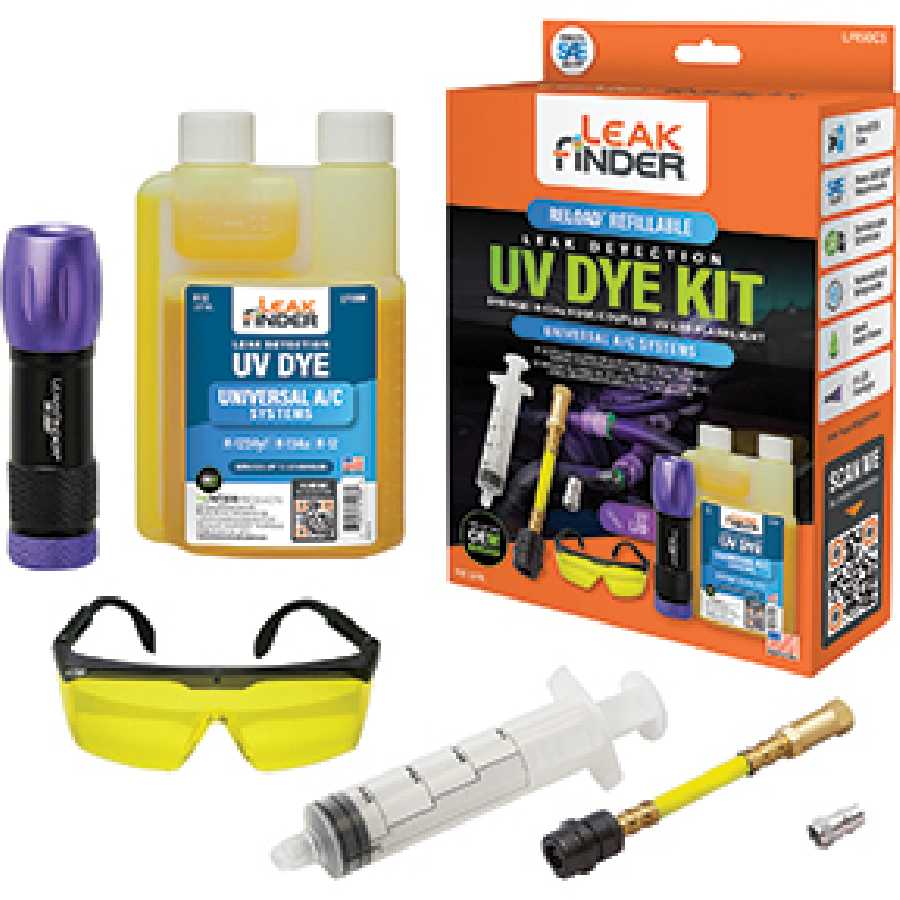 RELOAD(TM) Refillable UV Dye Kit for Universal A/C...