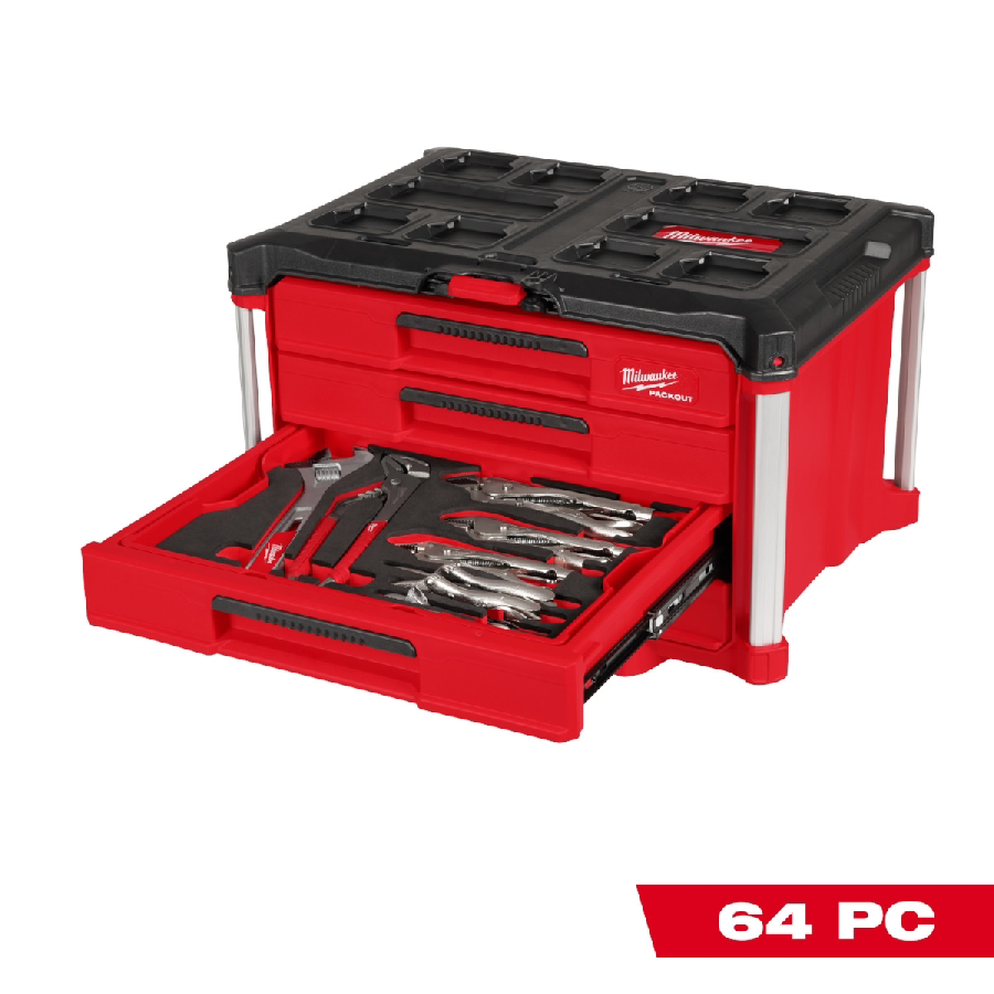 Milwaukee Tool 242 Piece 1/4 Inch, 3/8 Inch, and 1/2 Inch Drive