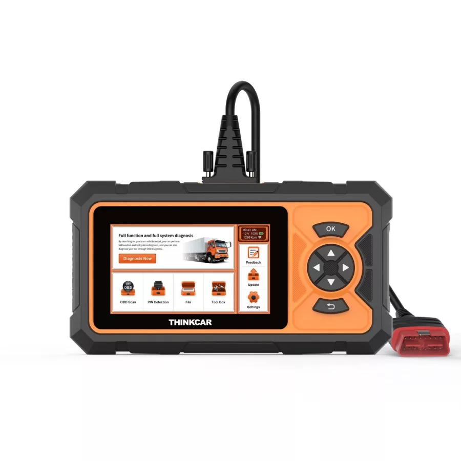 Thinkcar Tech Co. THINKSCAN HD - 5 Inch Heavy Duty Scanner with