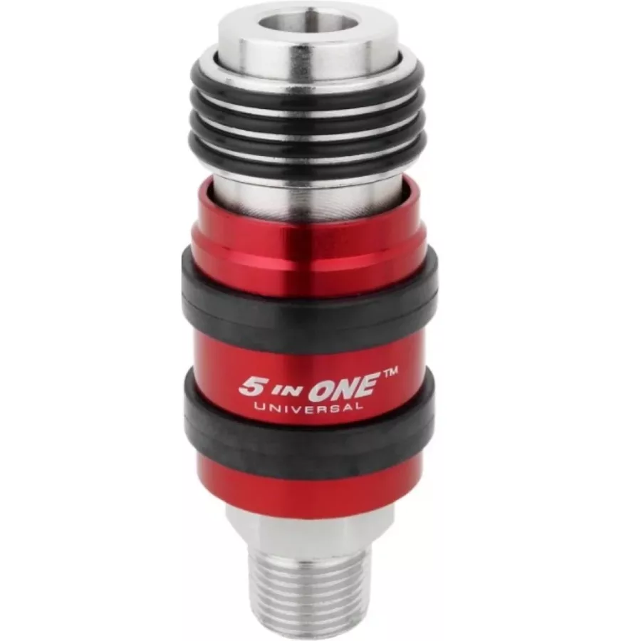 5 In ONE Universal Safety Exhaust Quick-Connect Industrial C (image for) 5 In ONE Universal Safety Exhaust Quick-Connect Industrial C