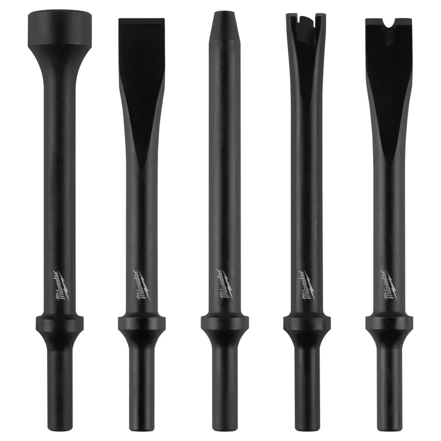 5 Piece Hammer Chisel Bit Set (image for) 5 Piece Hammer Chisel Bit Set