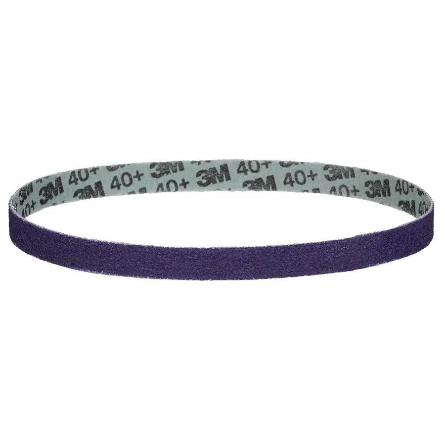 3M Cubitron 3 Abrasive File Belt 33469, 40+, 1/2 in x 18 in (image for) 3M Cubitron 3 Abrasive File Belt 33469, 40+, 1/2 in x 18 in
