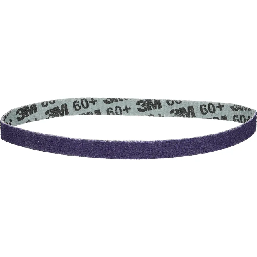 3M Cubitron 3 Abrasive File Belt 33480, 60+, 3/8 in X 13 in (image for) 3M Cubitron 3 Abrasive File Belt 33480, 60+, 3/8 in X 13 in