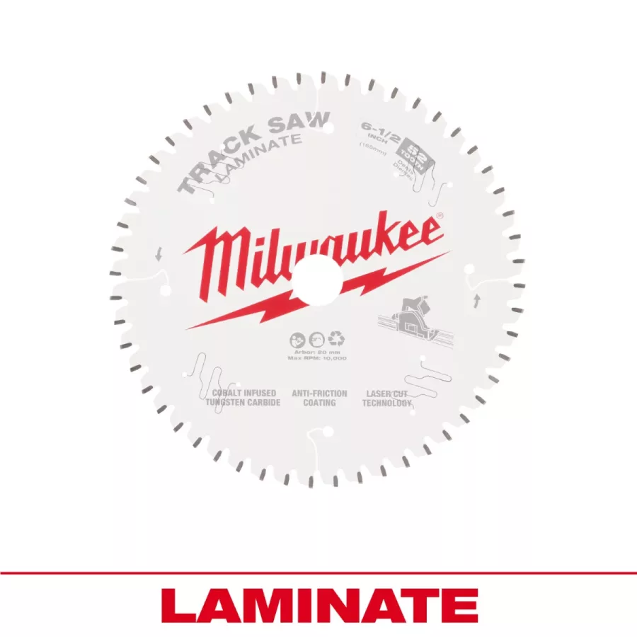 (image for) 6-1/2 Inch 52T Laminate Track Saw Blade