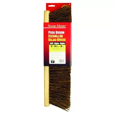 (image for) BROOM PUSH STIFF PALMYRA 18"