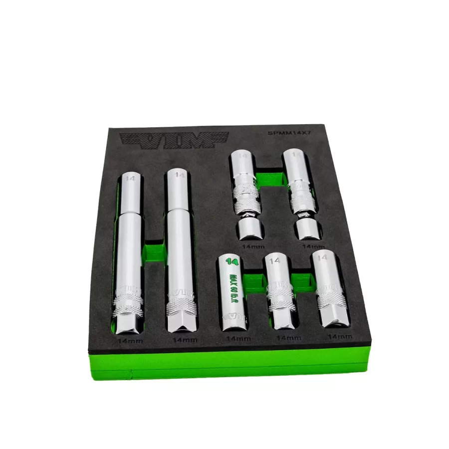 (image for) 7 PC. 14MM SPARK PLUG MASTER SET