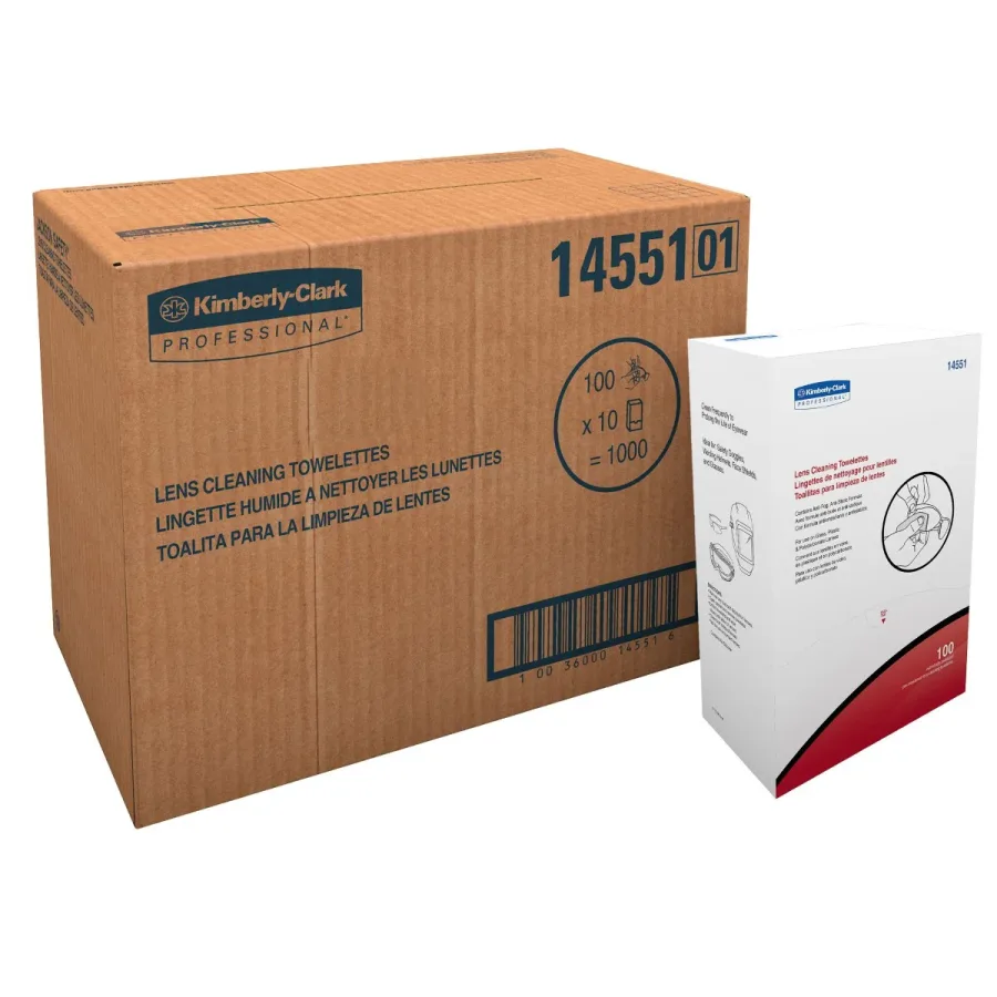 KLNGD Eyewear Lens Cleaning Toweletts